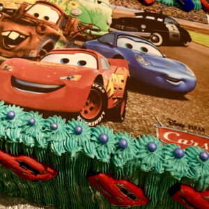 Kids Cake with Pixar Cars theme